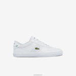 Lacoste נעלי ספורט מעור בית המשפט DZ4D0D1913 לבן 21 גרם גברים