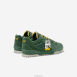 Lacoste נעלי ספורט מעור וטקסטיל m89 DZ4D0D1749 ירוק 1m8 גברים - Image 3