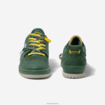 Lacoste נעלי ספורט מעור וטקסטיל m89 DZ4D0D1749 ירוק 1m8 גברים - Image 5