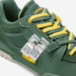 Lacoste נעלי ספורט מעור וטקסטיל m89 DZ4D0D1749 ירוק 1m8 גברים - Image 6