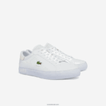 Lacoste נעלי ספורט מעור מעור פאוורקורט DZ4D0D1845 לבן 21 גרם גברים - Image 2