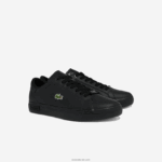 Lacoste נעלי ספורט מעור מעור פאוורקורט DZ4D0D1846 שחור 02h גברים - Image 2