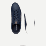 Lacoste נעלי ספורט מעור צ'יימון וסינטטי DZ4D0D1714 חום כהה כהה 2e6 גברים - Image 4