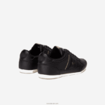 Lacoste נעלי ספורט מעור צ'יימון וסינטטי DZ4D0D1715 חאקי שחור 2h5 גברים - Image 3