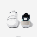 Lacoste נעלי ספורט מעור רצועת מיסאנו DZ4D0D1727 לבן & נייבי 042 גברים - Image 5