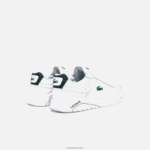 Lacoste נעלי ספורט מעור game advance DZ4D0D1916 לבן וירוק כהה 1r5 גברים - Image 3