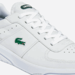 Lacoste נעלי ספורט מעור game advance DZ4D0D1916 לבן וירוק כהה 1r5 גברים - Image 6