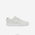 Lacoste נעלי ספורט מעור l001 DZ4D0D1839 לבן & אוף לבן 65 ט גברים