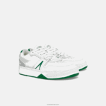 Lacoste נעלי ספורט מעור l001 DZ4D0D1840 לבן/ירוק 082 גברים - Image 2