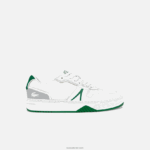 Lacoste נעלי ספורט מעור l001 DZ4D0D1840 לבן/ירוק 082 גברים