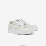 Lacoste נעלי ספורט מעור l001 DZ4D0D2720 לבן & אוף לבן 65 ט נשים - Image 2