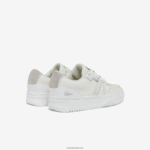 Lacoste נעלי ספורט מעור l001 DZ4D0D2720 לבן & אוף לבן 65 ט נשים - Image 3