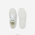 Lacoste נעלי ספורט מעור l001 DZ4D0D2720 לבן & אוף לבן 65 ט נשים - Image 4