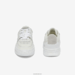 Lacoste נעלי ספורט מעור l001 DZ4D0D2720 לבן & אוף לבן 65 ט נשים - Image 5