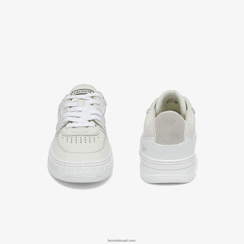 Lacoste נעלי ספורט מעור l001 DZ4D0D2720 לבן & אוף לבן 65 ט נשים - Image 5