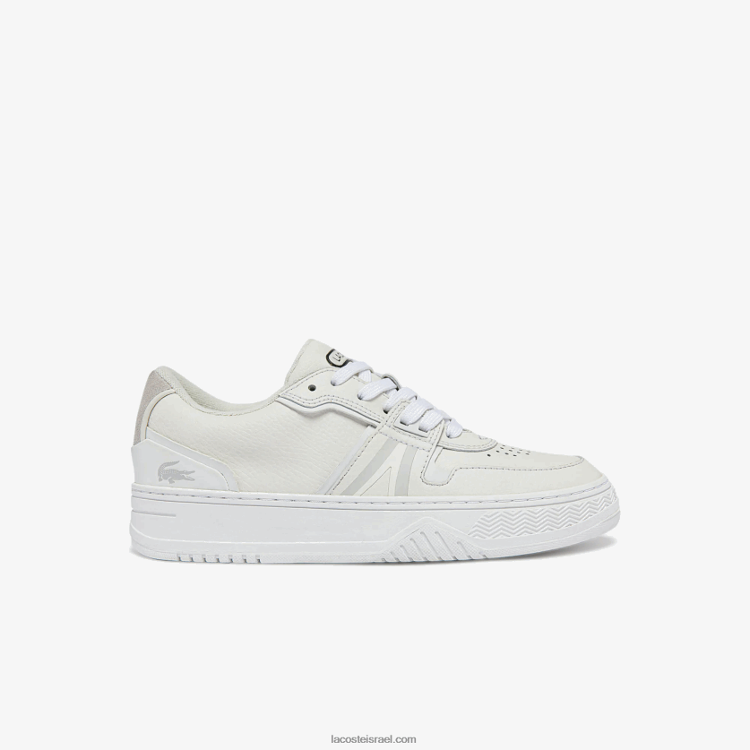 Lacoste נעלי ספורט מעור l001 DZ4D0D2720 לבן & אוף לבן 65 ט נשים - Image 1