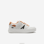 Lacoste נעלי ספורט מעור l005 DZ4D0D2713 שיזוף לבן 291 נשים