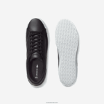 Lacoste נעלי ספורט מעור lerond DZ4D0D1716 שחור 024 גברים - Image 4