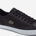 Lacoste נעלי ספורט מעור lerond DZ4D0D1716 שחור 024 גברים - Image 6