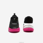 Lacoste נעלי ספורט מעור lw2 xtra DZ4D0D2722 שחור ורוד 1j1 נשים - Image 5