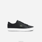Lacoste נעלי ספורט מעור Powercourt DZ4D0D1702 שחור ולבן 312 גברים