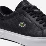 Lacoste נעלי ספורט מעור Powercourt DZ4D0D1702 שחור ולבן 312 גברים - Image 6