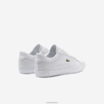 Lacoste נעלי ספורט מעור Powercourt DZ4D0D1703 לבן 21 גרם גברים - Image 3