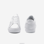 Lacoste נעלי ספורט מעור Powercourt DZ4D0D1703 לבן 21 גרם גברים - Image 5