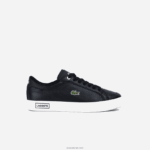 Lacoste נעלי ספורט מפורטות מעור Powercourt DZ4D0D2682 שחור ולבן 312 נשים