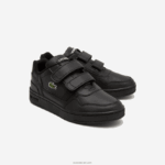 Lacoste נעלי ספורט סינטטי צבעוניים עם t-clip DZ4D0D3113 שחור 02h ילדים - Image 2
