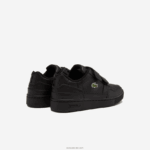 Lacoste נעלי ספורט סינטטי צבעוניים עם t-clip DZ4D0D3113 שחור 02h ילדים - Image 3
