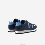 Lacoste נעלי ספורט סינטטי צבעוניים של שותף DZ4D0D3333 נייבי ותכלת 7e9 זוטרים - Image 3