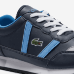 Lacoste נעלי ספורט סינטטי צבעוניים של שותף DZ4D0D3333 נייבי ותכלת 7e9 זוטרים - Image 6