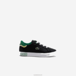Lacoste נעלי ספורט סינטטיות של powercourt DZ4D0D2978 שחור וירוק 1b4 תינוקות