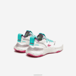 Lacoste נעלי ספורט סינתטיות וטקסטיל נוחות מחדש DZ4D0D2739 לבן ואדום 286 נשים - Image 3