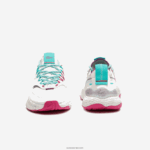 Lacoste נעלי ספורט סינתטיות וטקסטיל נוחות מחדש DZ4D0D1834 לבן ואדום 286 גברים - Image 5