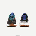 Lacoste נעלי ספורט סינתטיות וטקסטיל נוחות מחדש DZ4D0D1835 שחור ולבן 454 גברים - Image 5