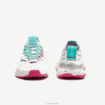 Lacoste נעלי ספורט סינתטיות וטקסטיל נוחות מחדש DZ4D0D2739 לבן ואדום 286 נשים - Image 5
