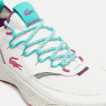 Lacoste נעלי ספורט סינתטיות וטקסטיל נוחות מחדש DZ4D0D1834 לבן ואדום 286 גברים - Image 6