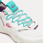 Lacoste נעלי ספורט סינתטיות וטקסטיל נוחות מחדש DZ4D0D2739 לבן ואדום 286 נשים - Image 6