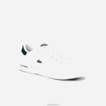 Lacoste נעלי ספורט סינתטיות לשרת תאומים DZ4D0D3320 לבן וירוק כהה 1r5 זוטרים