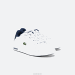Lacoste נעלי ספורט סינתטיות לתואר שני DZ4D0D2972 לבן & נייבי 042 תינוקות - Image 2