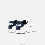 Lacoste נעלי ספורט סינתטיות לתואר שני DZ4D0D2972 לבן & נייבי 042 תינוקות - Image 3