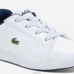 Lacoste נעלי ספורט סינתטיות לתואר שני DZ4D0D2972 לבן & נייבי 042 תינוקות - Image 6