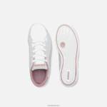 Lacoste נעלי ספורט סינתטיות לתואר שני DZ4D0D3231 לבן וורוד בהיר 1y9 ילדים - Image 3