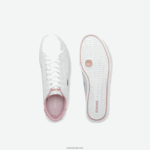 Lacoste נעלי ספורט סינתטיות לתואר שני DZ4D0D3330 לבן וורוד בהיר 1y9 זוטרים - Image 2