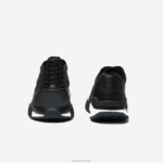 Lacoste נעלי ספורט סינתטיות מסוג l-spin דלוקס 2.0 DZ4D0D1763 שחור ולבן 312 גברים - Image 5
