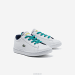 Lacoste נעלי ספורט סינתטיות של carnaby DZ4D0D2985 לבן/ירוק 082 תינוקות - Image 2