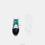 Lacoste נעלי ספורט סינתטיות של carnaby DZ4D0D2985 לבן/ירוק 082 תינוקות - Image 4