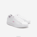 Lacoste נעלי ספורט סינתטיות של carnaby DZ4D0D3114 לבן 21 גרם ילדים - Image 2